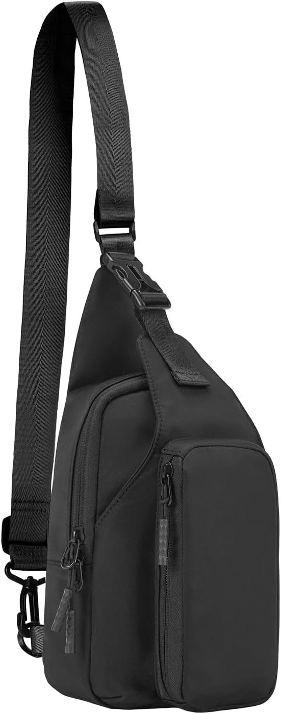 Baleaf Adjustable Sling Bag: Compact Crossbody Backpack for Travel and Hiking Baleaf Adjustable Sling Bag: Compact Crossbody Backpack for Travel and Hiking
