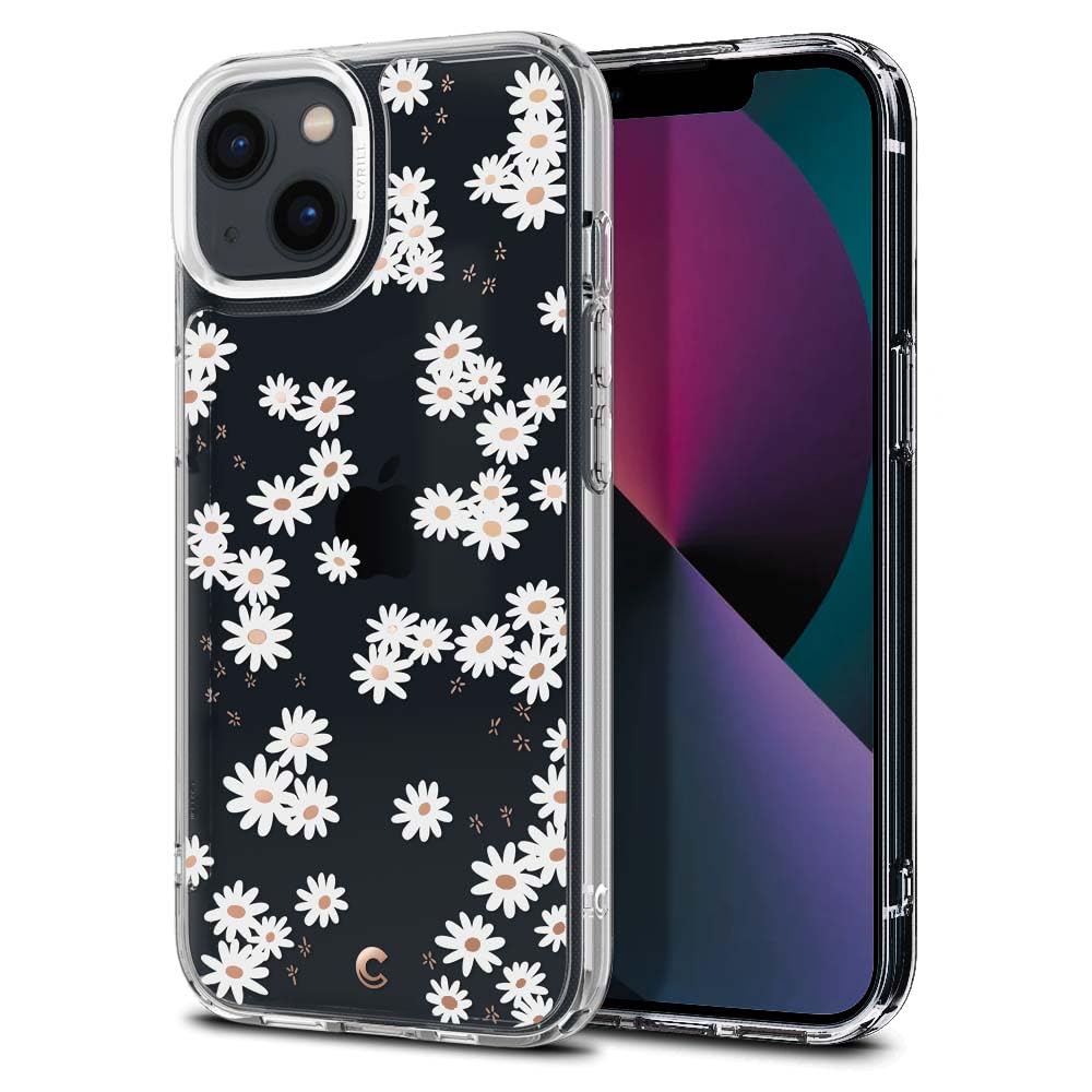 CYRILL Spigen Cecile TPU, Poly Carbonate Back Cover Compatible for iPhone 13 (White Daisy) (B097CTTF8H) Amazon Price History, Amazon Price Tracker