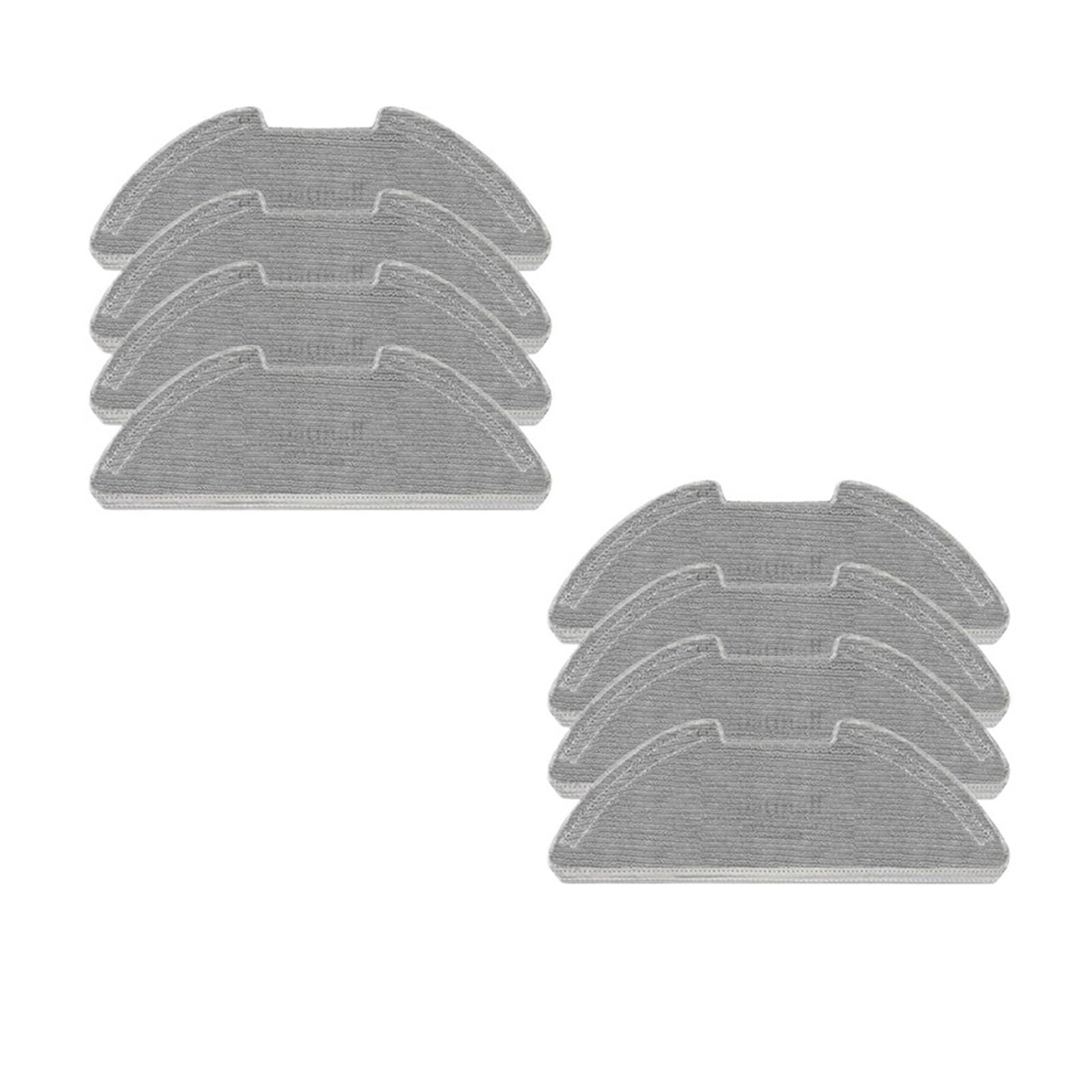 NUCBCULWP Water Tank Mop Cloth Spare Part， Compatible For XiaoMi，Robot Vacuum-Mop 2 Lite 2 Pro MJSTL MJST1S MJST1SHW BHR5044EU Accessroies(8 mop)