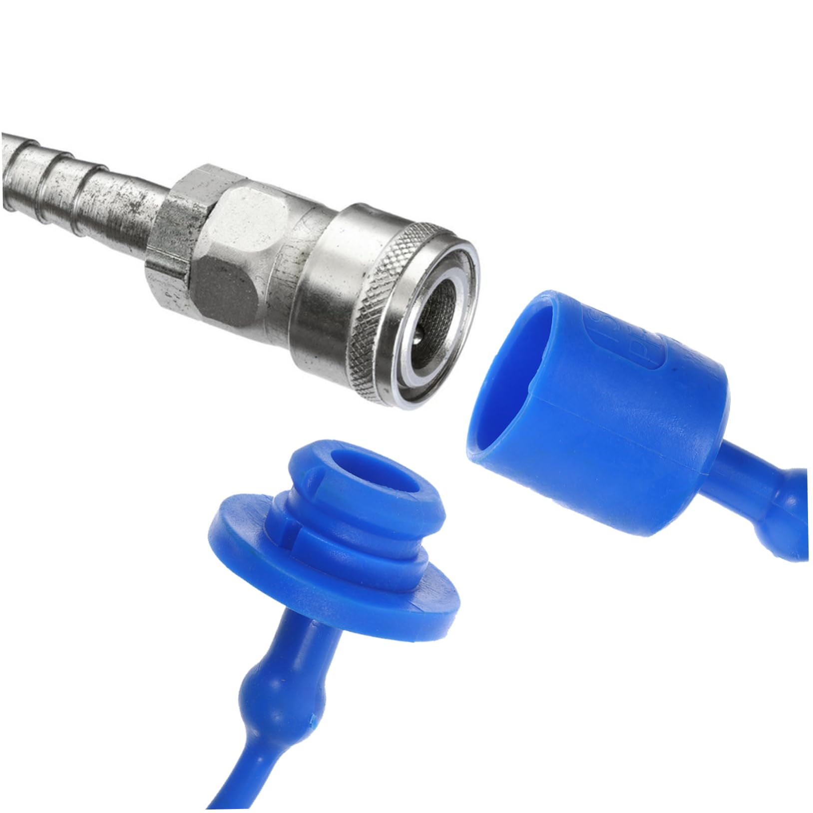 BELLIFFY 8pcs Hydraulic Joint Cap Coupler Caps Hydraulic Coupler Covers Hydraulic Coupler Cap Hydraulic Caps Coupling Dust Caps Plastic Hydraulic Hose Cap Hydraulic Coupler Dust Plug