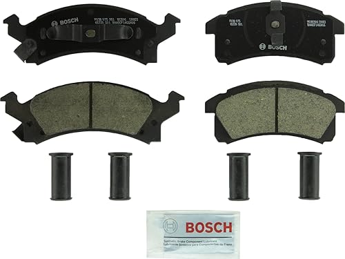 Miniatura 2 de BOSCH BC506 QuietCast Premium - Juego de pastillas de freno de disco de cerámica - Compatible con Buick Skylark seleccionado Chevrolet Beretta,