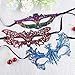 SIQUK 20 Pieces Lace Masquerade Mask Women Venetian Masks Lace Mask for Masquerade Evening Prom Ball Bachelorette Party and Costumes, 9 Colors