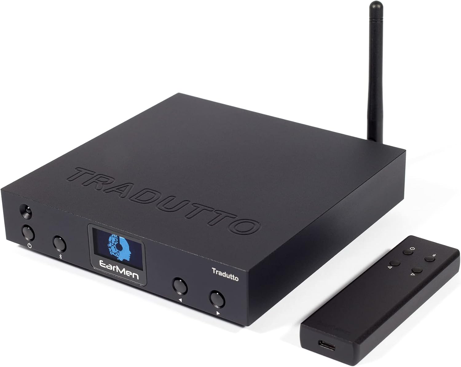 Tradutto Ultra High-Resolution Fully Balanced DAC with Bluetooth Receiver - 32bit/768kHz PCM, DSD512, DOP, 768kHz DxD, MQA, aptX-HD