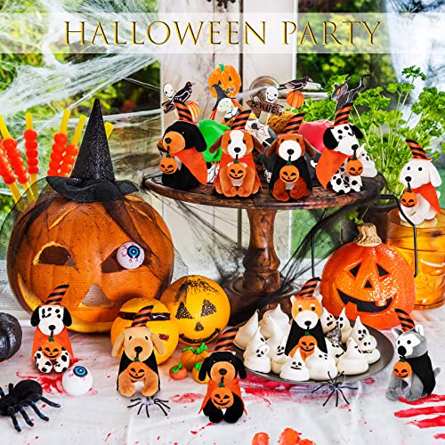 8 Pieces Plush Pets 5 Inch Stuffed Animals Bulk Assorted Cute Stuffed Pet Animal Plush Toys Small Plush Animals For Kids Halloween School Classroom Animal Themed Party Supplies Decors (Sitting Dog) #TOP5