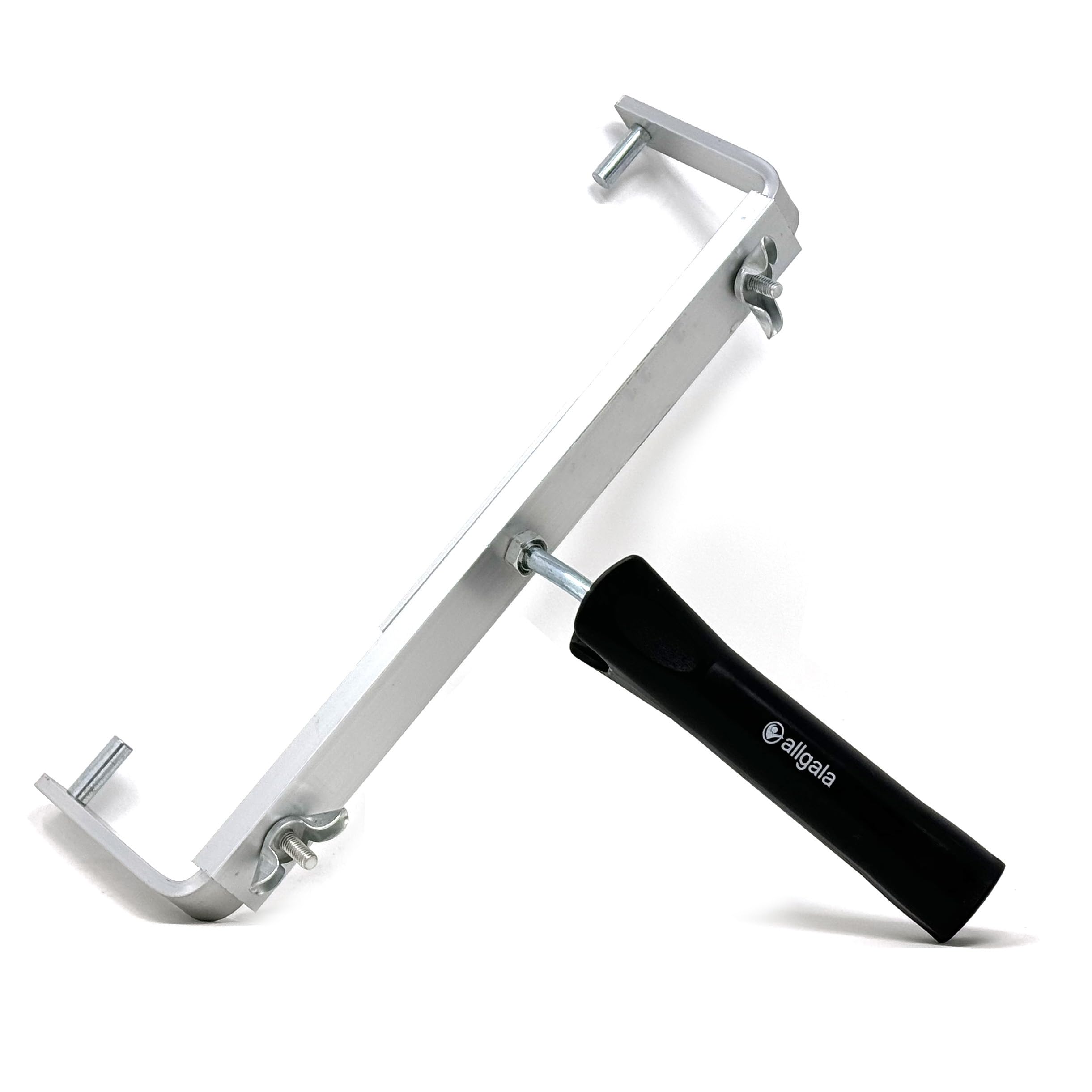 Allgala Aluminum Double Arm Roller Frame Adjustable from 12-18 Inch with Black A8 Handle