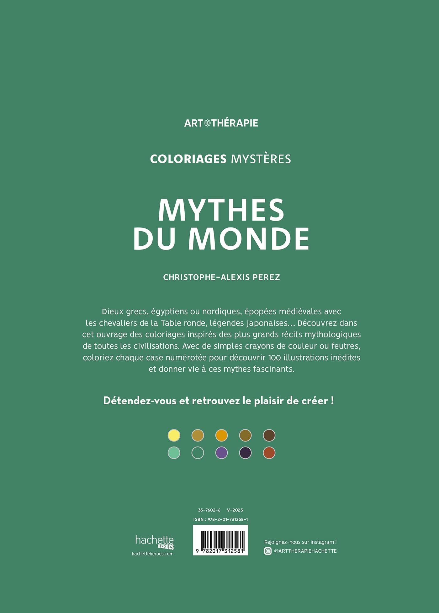 Coloriages mystères - Mythes du monde