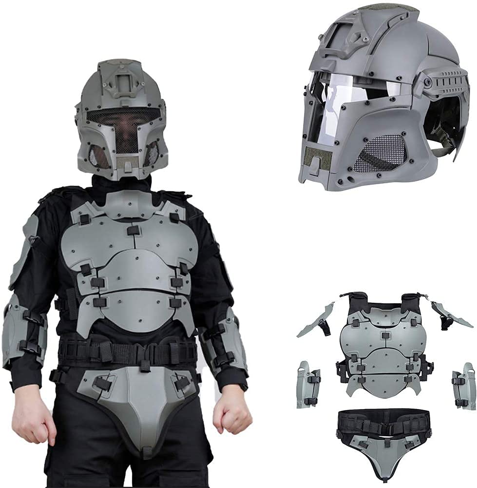 Buy Cosplay Airsoft Full Face Head Helm Riding SortaKinda Mandalorian/Boba Fett/GalacTac