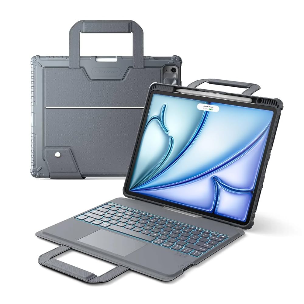 Amazon.com: Nillkin Carry Go Keyboard Case for iPad Air 13