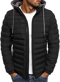 Casaco de Inverno Masculino Grande Casaco Grosso Casaco de Algodão Casaco Zíper Jaquetas de Inverno Casaco de Inverno