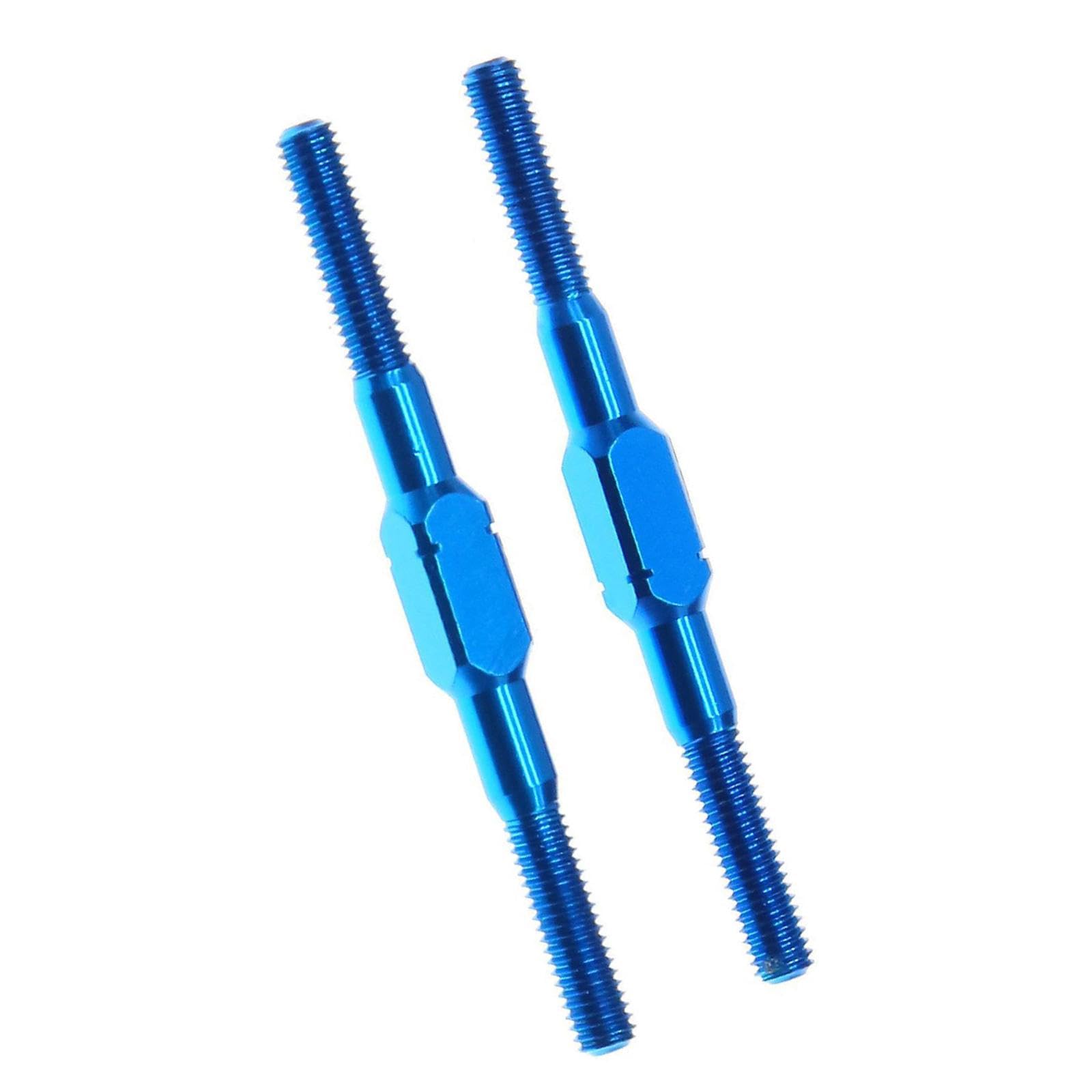 DYNWAVE 2X Turnbuckle Shaft 3x42mm Accessory Easy to Install DIY Replaces Parts for 54250 W202 RC Car Toy Vehicles Hobby Modification