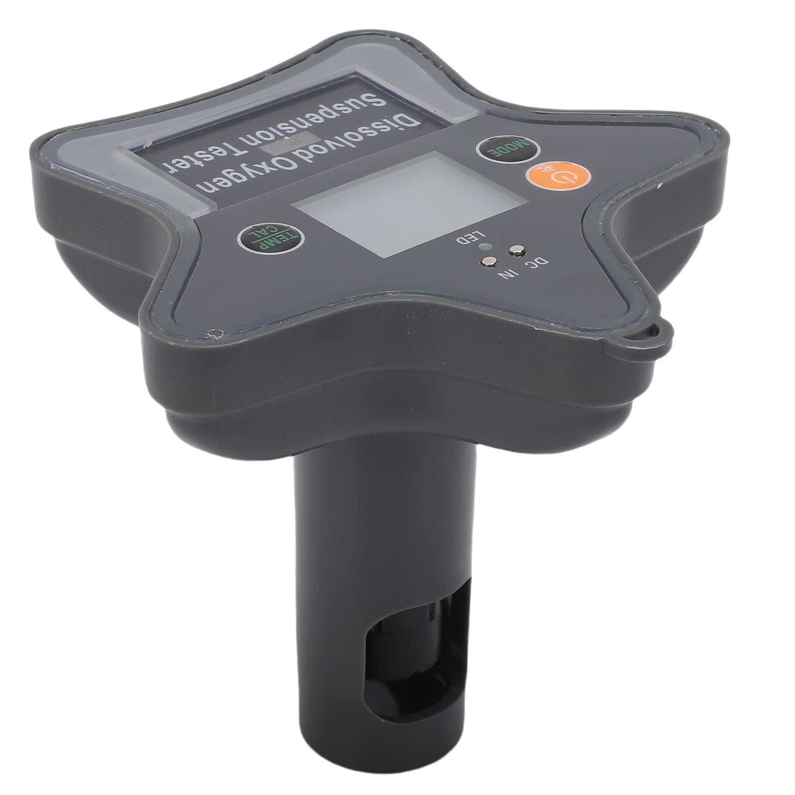 Medidor Digital de Oxígeno Disuelto Inalámbrico con Pantalla LED para Pruebas de Agua, Estanques Acuario, Peceras, Material Metálico Plástico