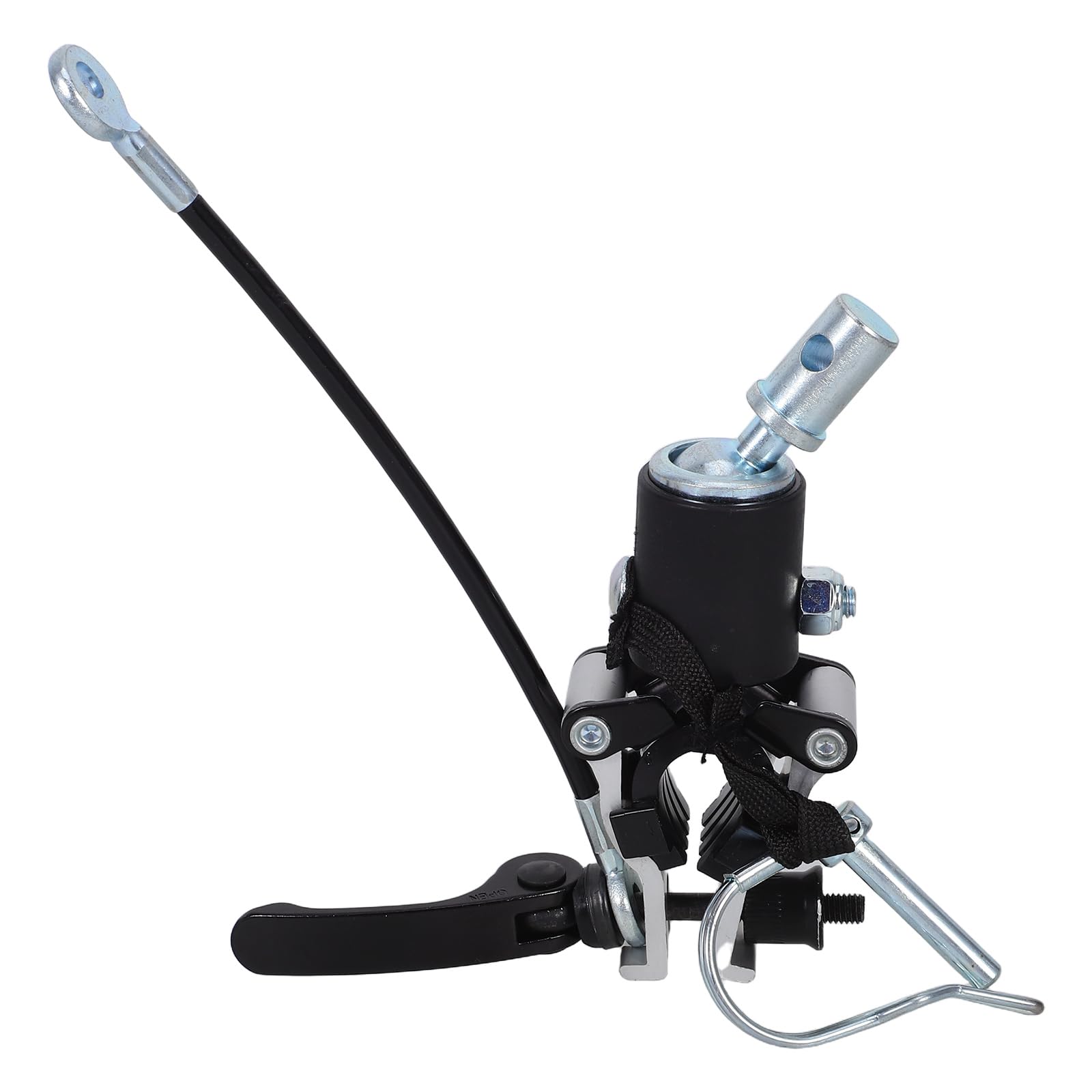 Universelle Anhängerkupplung zur Minimierung von Vibrationen und Geräuschen aus Metall und Kunststoff für Fahrrad und Kinderanhänger für Outdoor Radtouren