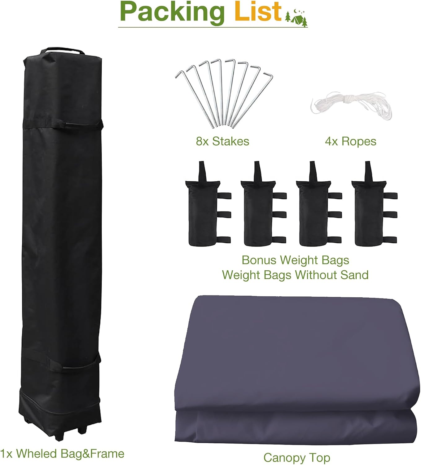 Takywep 13x13 ft Outdoor Gazebo Pop Up Canopy Tent, Heavy Duty Metal Frame, Double UV Protection, Privacy Screen Curtain, 3-Height Adjustable, Wheeled Bag & Ground Stakes for Backyard Patio Beige