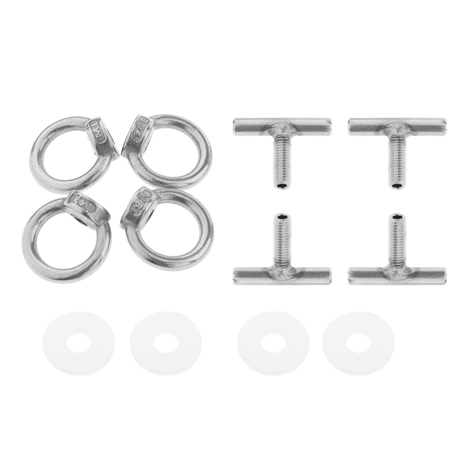 MERISHOPP Car Locking Rail Screws Set Replacement Parts Compatible with Vw T5 T6 Multiflex Board