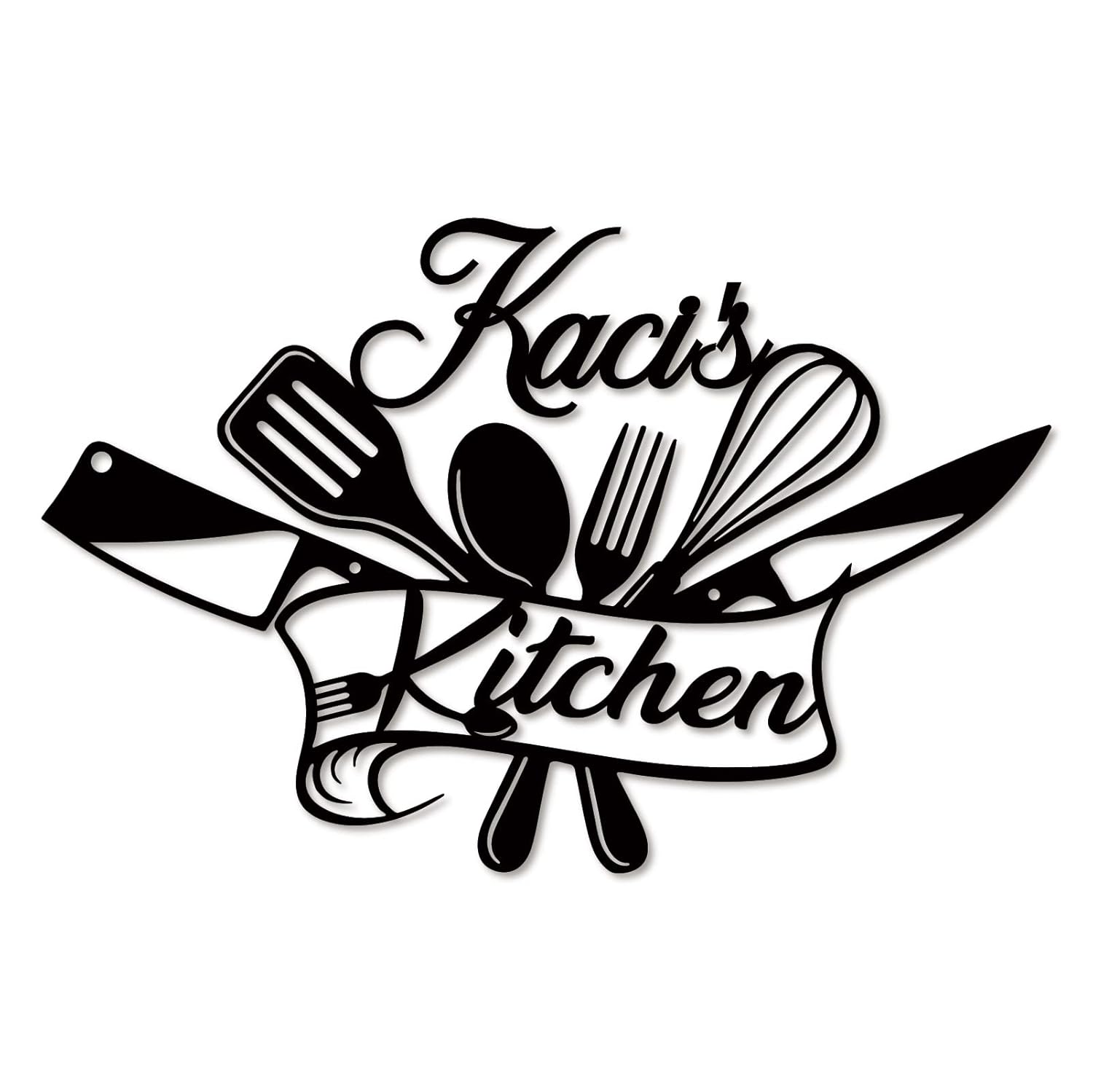 Kitchen Decor, Kitchen Sign Wall Decor, Custom Kitchen Name