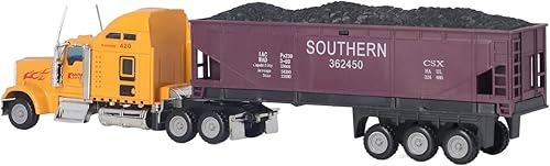 RTLR Modelo de camiones para niños, modelo de camión de transporte brillante 1:65 para niños (tipo 1)