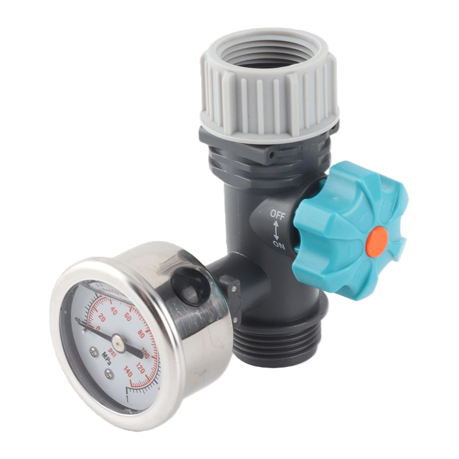 Vanne de Régulation de Pression d'Eau, Réducteur pour Arrosage Jardin et Serre, G3/4