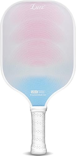 Miniatura 2 de LUZZ Pickleball Paddles, T700 Carbon Fiber Pickleball Paddle Sandblasted Surface with Honeycomb Core Pickle Ball Rackets for Beginners Increased