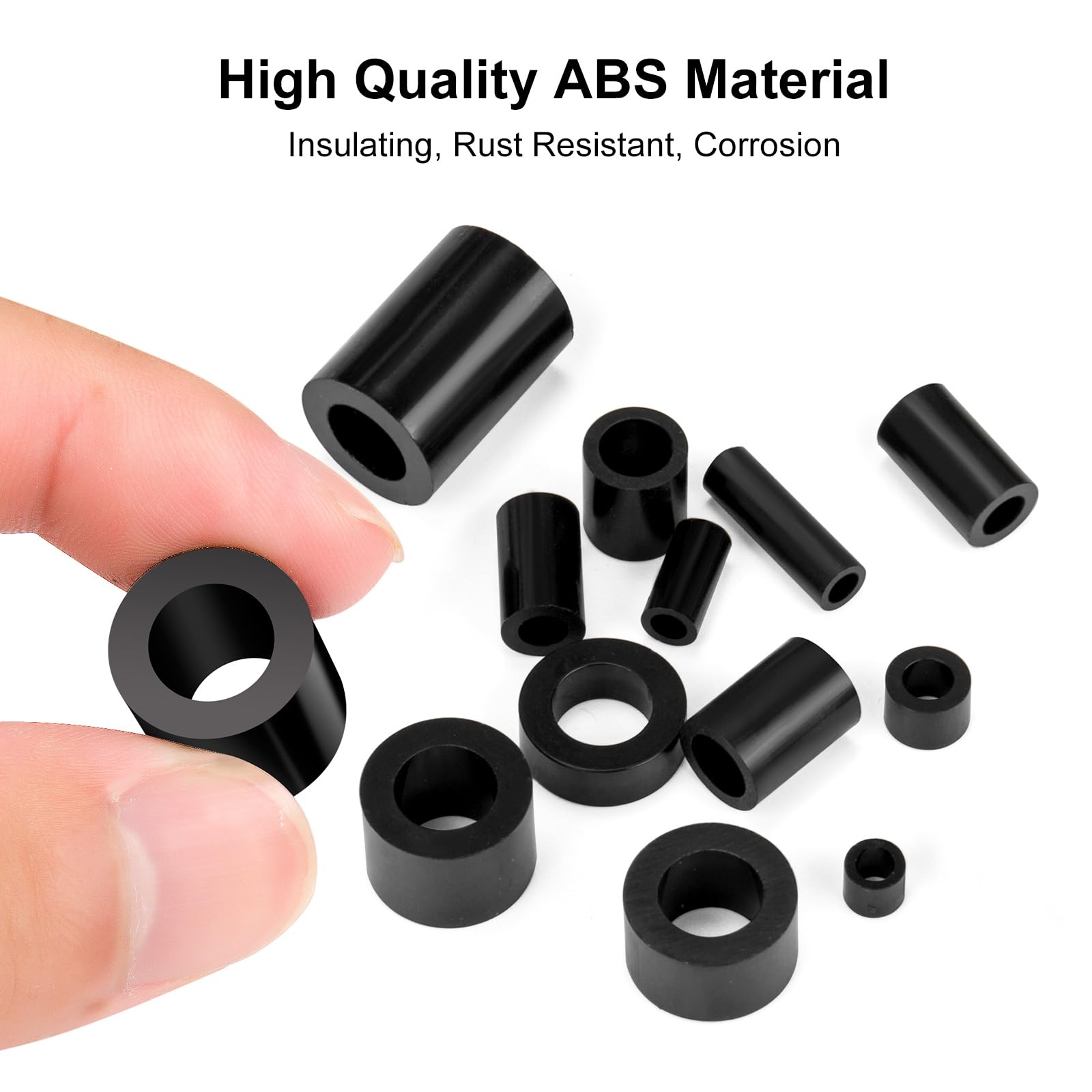 Celepoir 425 Pezzi ABS Plastica Distanziatori Rotondo 24