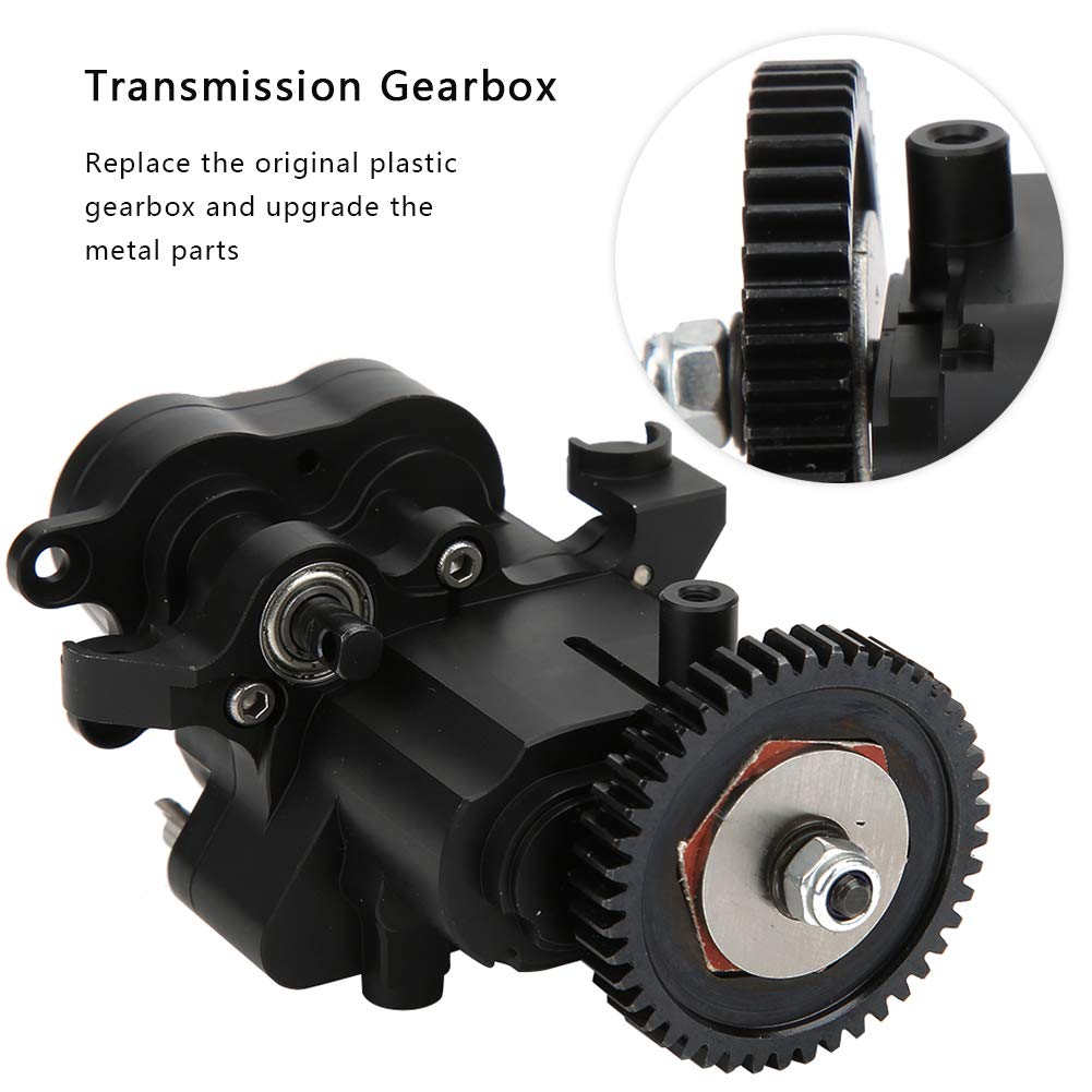 Parte di aggiornamento durevole elaborata a CNC del cambio di trasmissione in lega di alluminio per modello di auto RC ‑4 1/10
