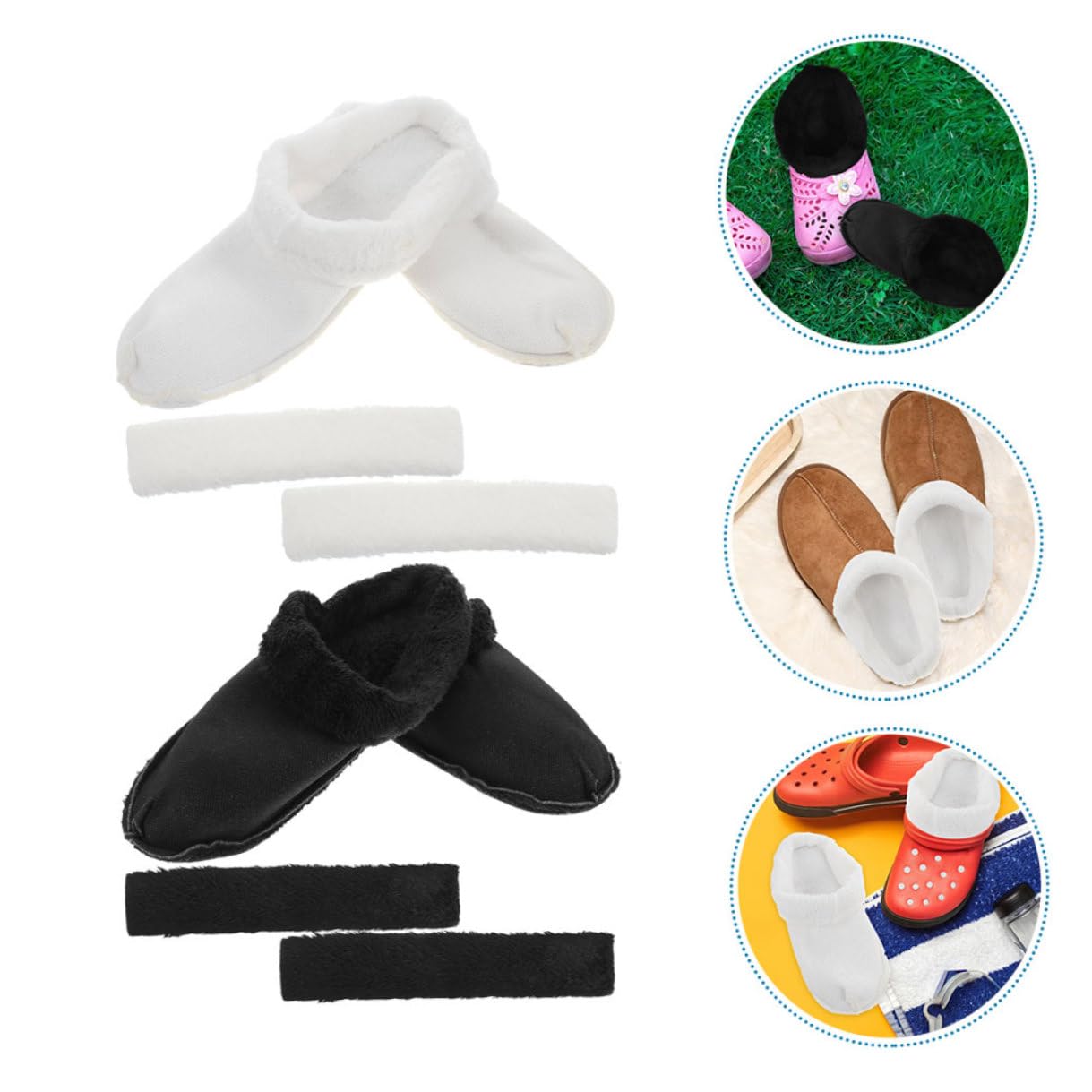 10 Pares Forros de Lana Invierno para Zapatillas Plantillas Reemplazables y Lavables Suaves y Gruesas para Zapatos de Casa y Uso Exterior Cómodos y Cálidos para Hombre y Mujer
