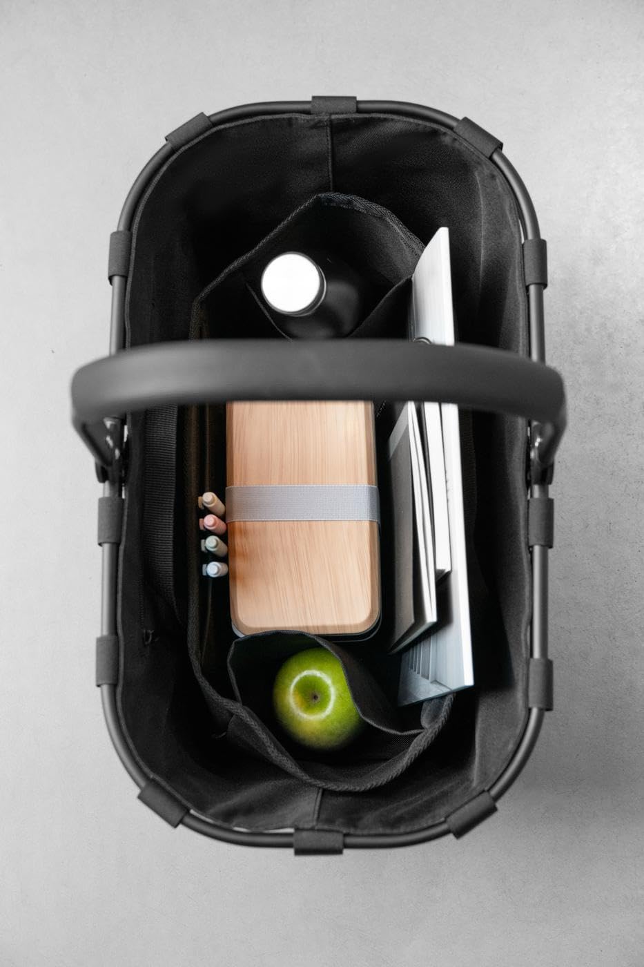 reisenthel Carrybag Leo Macchiato + Organizer Leo Macchiato - Funktionaler Taschen-Organizer: Für noch mehr Ordnung in Ihrer reisenthel Einkaufskorb