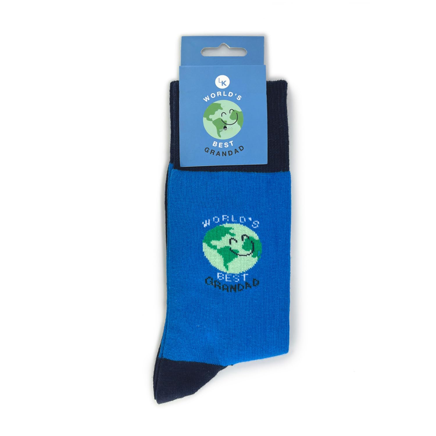Love Kates Snazzy Socks World's Best Grandad Mens Socks Size 9-11.5 Novelty Sock Gift LKSOCK022