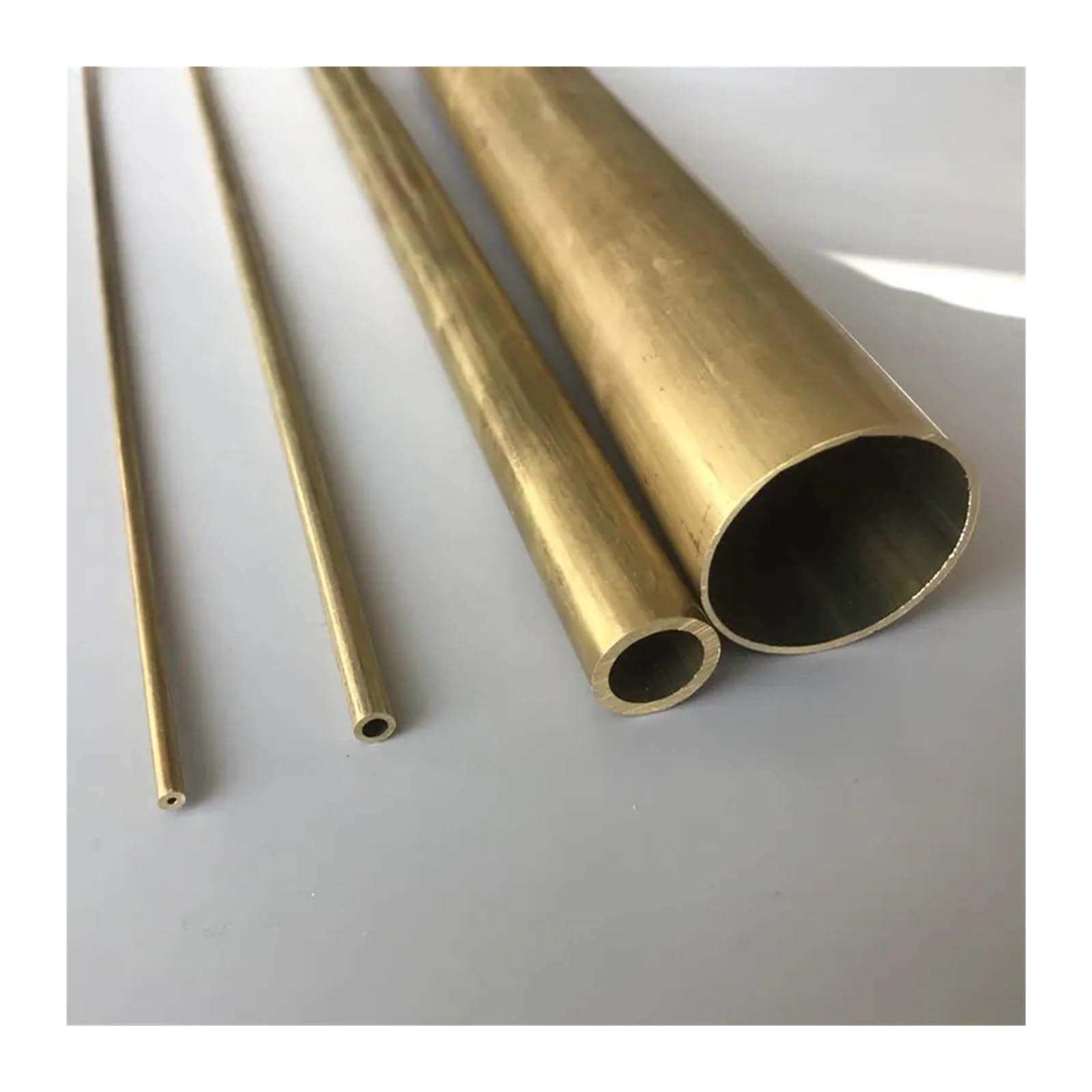 1Pc OD 27/28/30/32/33/35/36/38/40mm H59 Tubo In Ottone Lunghezza 500mm Spessore Della Parete Del Di Rame Tondo Personalizzabile(OD 27 x ID 14mm)