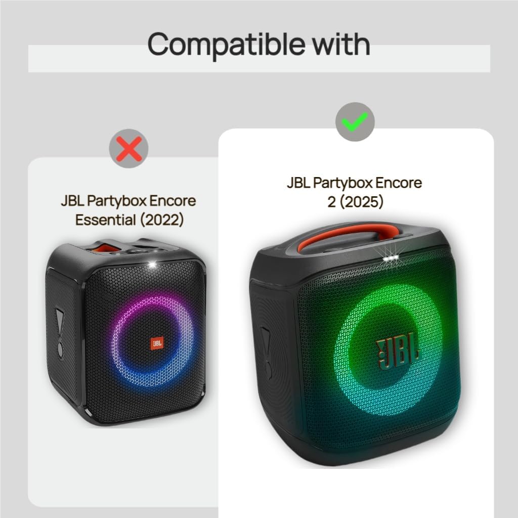 JBL Party Box Encore 2 Bag, Speaker Tote Compatible with JBL Party Box Encore Essential 2 (2025), Portable Speaker Carry Case(Bag Only) - Image 2