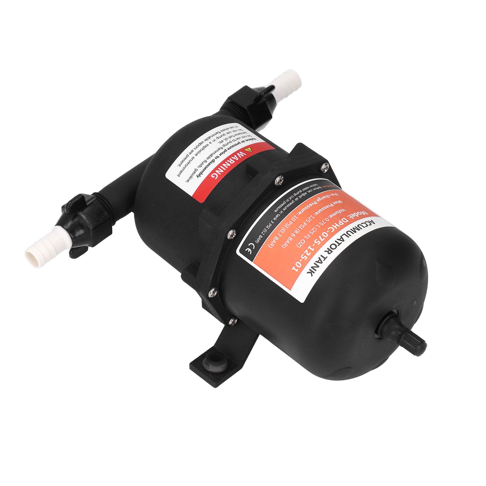 Tanque Acumulador, Bomba de Agua para Caravana Tanque Acumulador 0,75 L Máximo 125 PSI 1/2 MNPT Conexión de Puerto RV Barco Remolques de Viaje Caravanas Accesorios de Bomba
