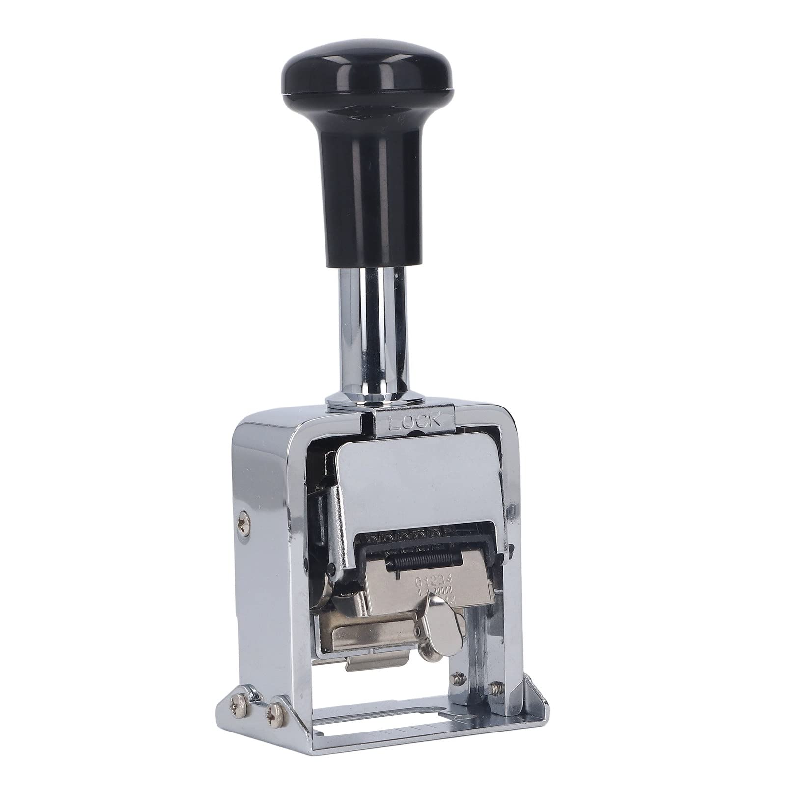 Automatic Numbering Machine Jumping Number Serial Number Stamp Numberer Coding Machine Number Machine Zinc Alloy 6 Digits Automated Stamps