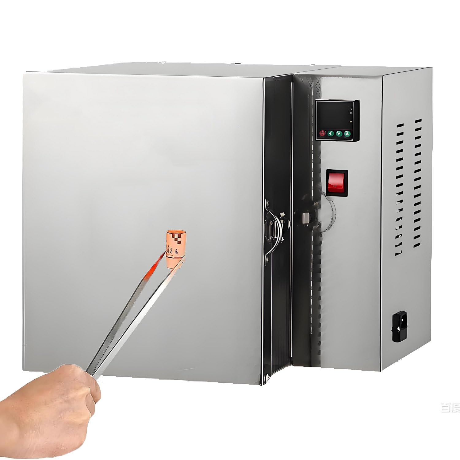 Piec do wypalania biżuterii o mocy 1500 W, laboratoryjny piec muflowy, piec odporny na wysokie temperatury, piec do topienia metali, piec do wypalania