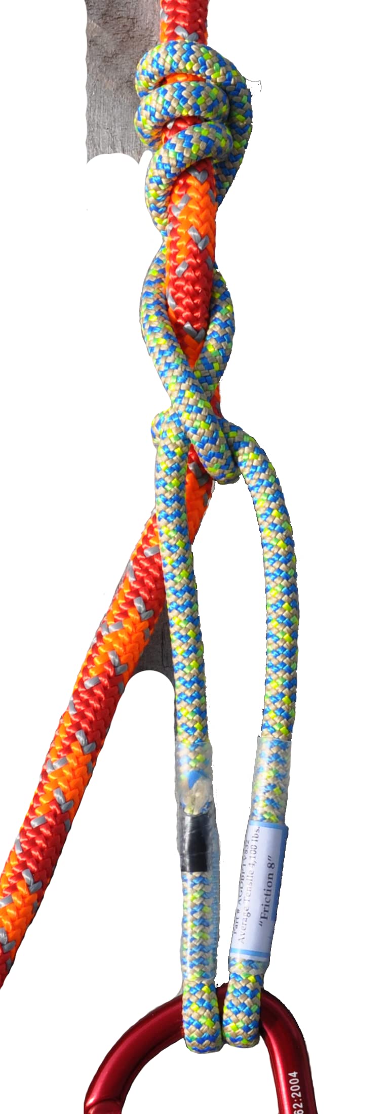 ALLGEAR Friction 8 Eye & Eye Prusik 8mm x 26