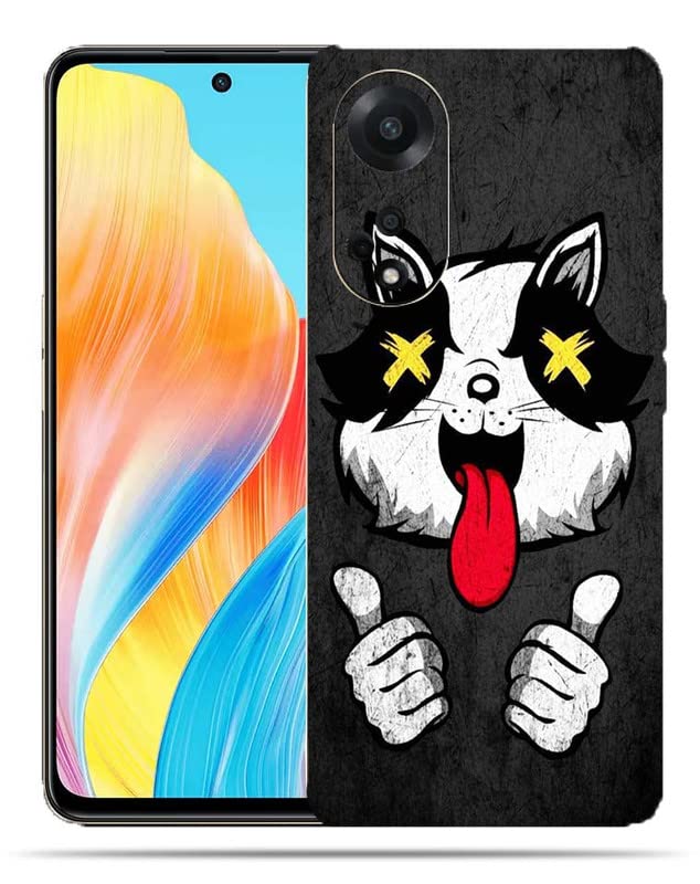 Naira_E Mobile Skin Mobile Skin for -Redmi-12c-, Crazy Cat
