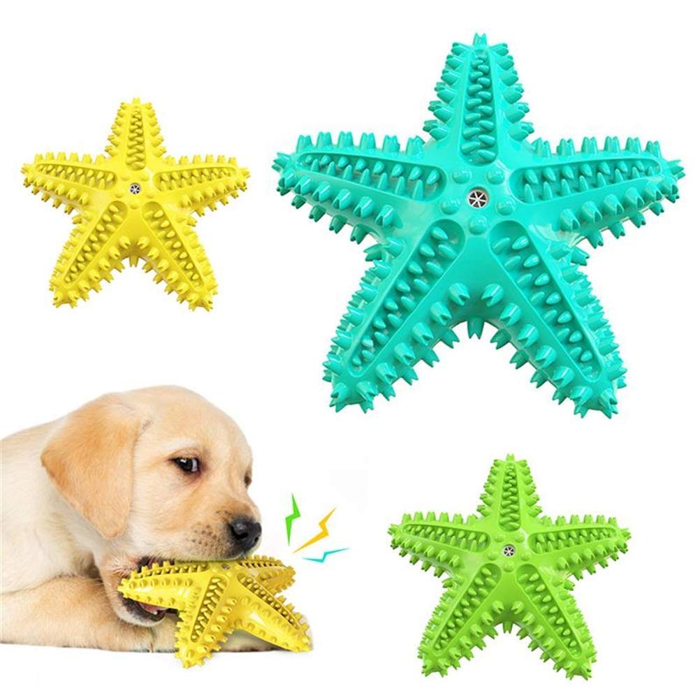 MU Starfish a Forma Di Animale Domestico Denti Denti Denti Ello Masticare Giocattolo Denti Denti Denti Rosicchianti Denti Puliti Osso Cane Denti Spazzolino da Denti da Masticare Gomma da Masticare Fo