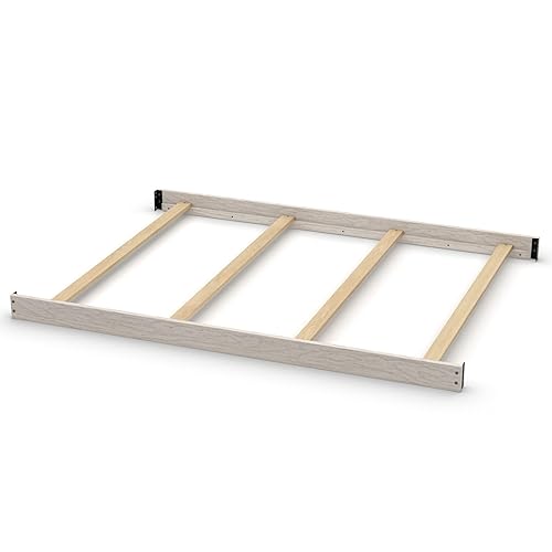 Miniatura 9 de Kit de conversión de tamaño completo Rieles de cama para cunas de bebé | Múltiples acabados disponibles (piedra arenisca) Arenisca,Blanco