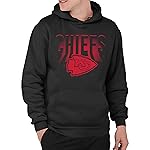 Junk Food Clothing x NFL - Kansas City Chiefs - Team Spotlight - Unisex Adult Pullover Fleece Hoodie for Men and Women - Size Large