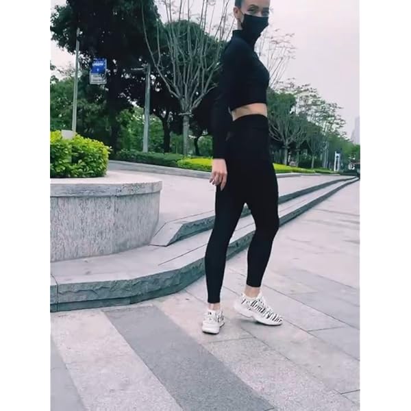 High-Waist-Slimming-Booty-Leggings-Yoga-Workout-Running-Butt-Lift-TikTok-Tights High Waist Slimming Booty Leggings Yoga Workout Running Butt Lift TikTok Tights UP01-BlackM
