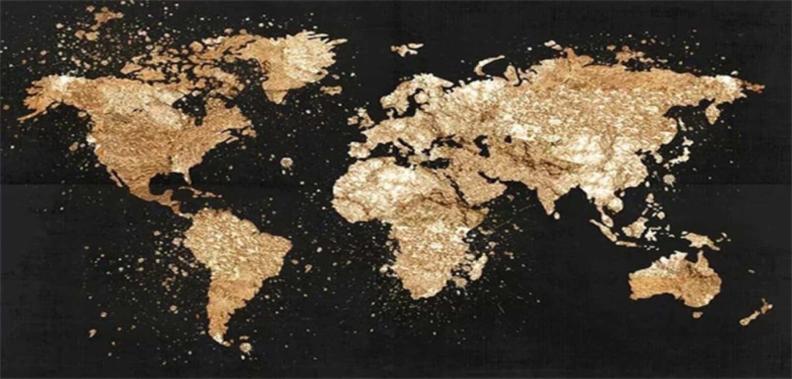 DIY 5D diamentowy obraz zestawy dla dorosłych i dzieci abstrakcyjna mapa świata zestawy do tworzenia diamentów pełne wiertło kryształ haft malarstwo sztuka rzemiosło obrazy do domu dekoracja ścienna prezenty kwadratowe wiertło 55 x 110 cm