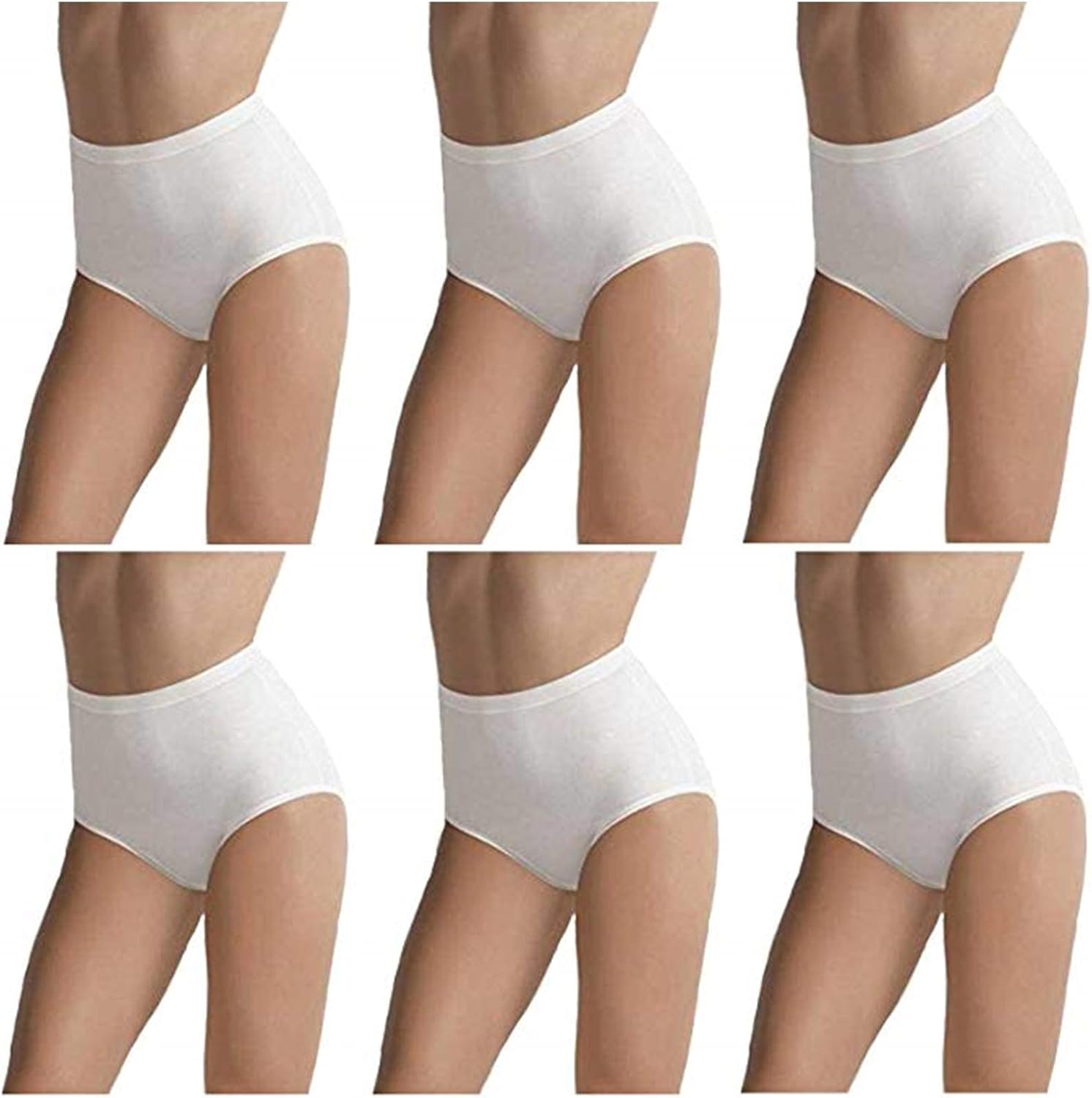 6 Slip Maxi Donna Vita Alta l'altra cotonella Art. 3941 Cotone  Elasticizzato (3) : Amazon.it: Moda