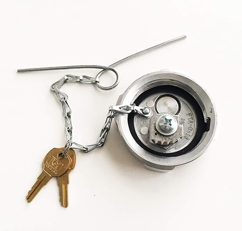 Miniatura 2 de Bloqueo Diesel 2 38 "Tapa de combustible para Freightliner M2 Semi Pequeño Box Truck