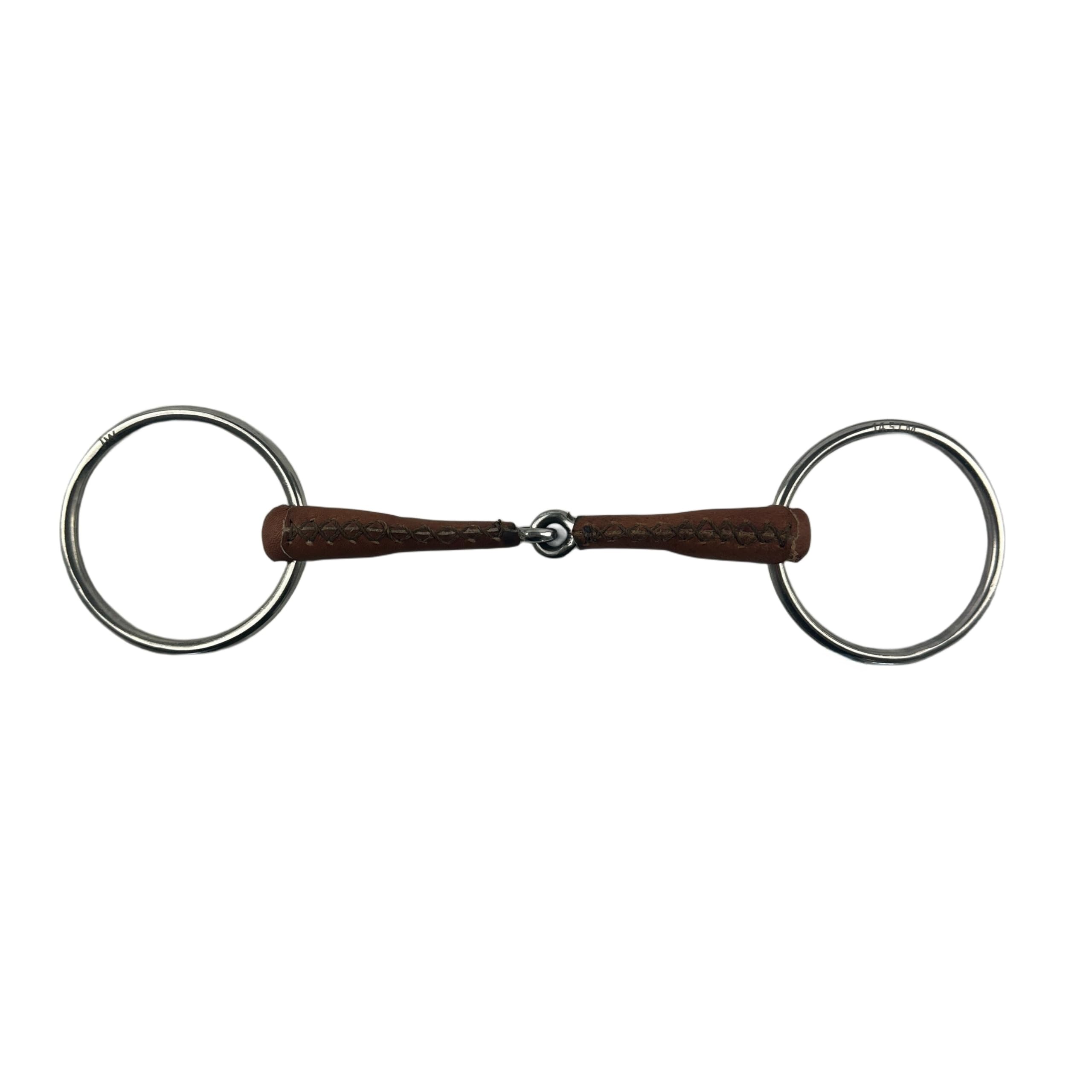 ES0224 JW Leder Wassertrense Einfach Gebrochen Edelstahl 65mm, 12.5 cm