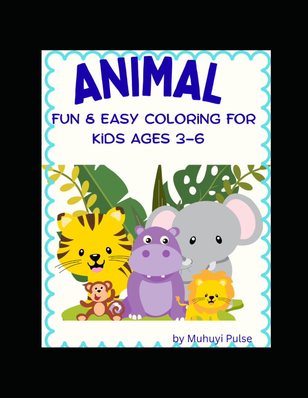 Kids Coloring Book – Fun Printable Coloring Pages for Children (Ages 3–6)