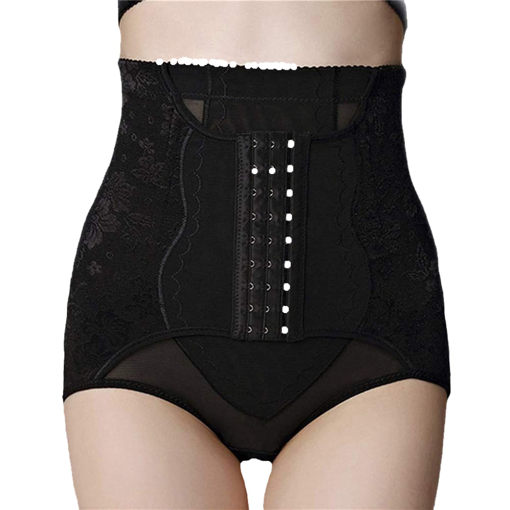 Faja Reductora De Cintura Alta para Mujer, Ropa Interior De Vestir, Bragas De Control De Abdomen Firme con Ganchos, Moldeadora Corporal, Levanta Glúteos..Sexy Apricot-X-Large