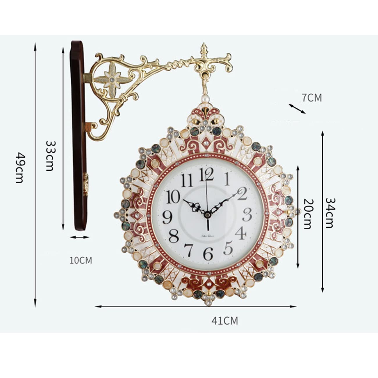 wall deco十字架 Amazon.com: 6Pcs Mid Century Wall Decor Cast Iron Starburst