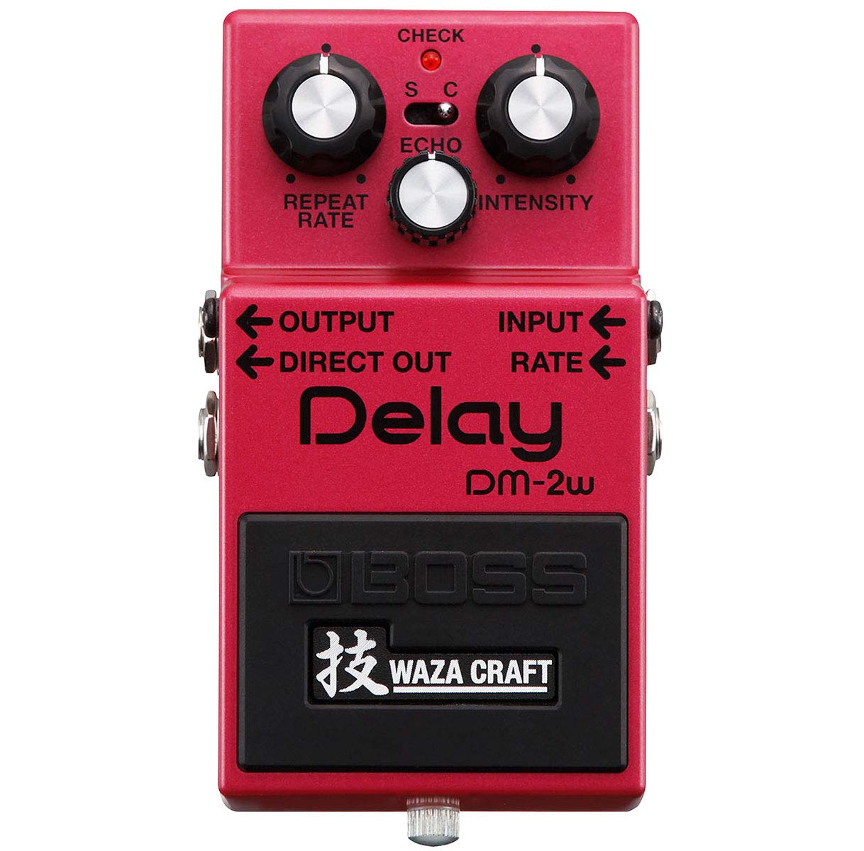 Boss DM-2w Delay Waza Edition Effekt-Gerät + keepdrum 9V Netzteil