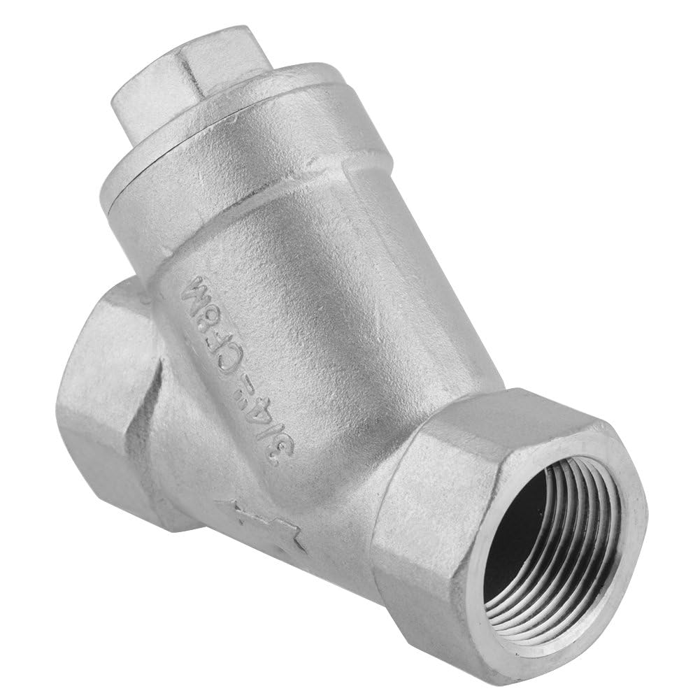Filtre en Y 3/4 "DN20 PT en acier inoxydable Filtre à tamis en forme de Y Raccords de tuyauterie pour l'eau, le pétrole et le gaz