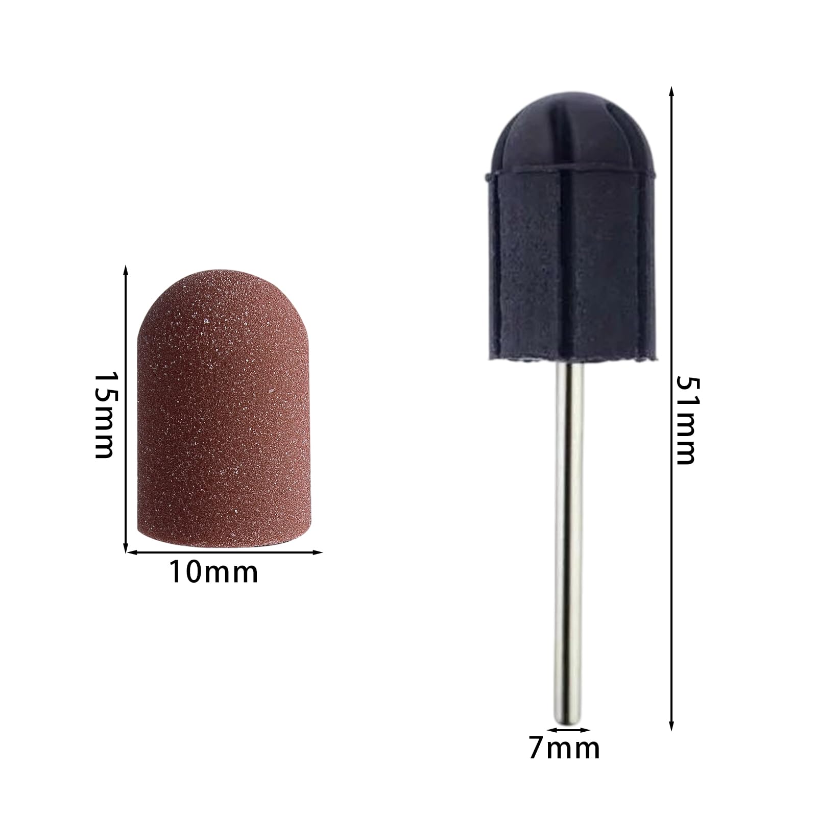 Lot de 120 bandes abrasives pour nail art - Grain 120# - Pour manucure