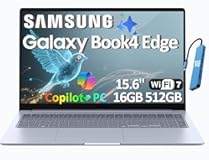 Galaxy Book4 AI Business Laptop (15.6" FHD Anti-Glare, Snapdragon X (> i7-1255U), 16GB DDR5, 512GB Storage) Copilot+ PC, Fingerprint, Wi-Fi 7, 28-hr Long Battery, Win 11 Pro, NP750XQB