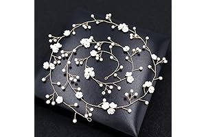 Face Flower Vines: Exquisite Headpiece for Brides and Flower Girls